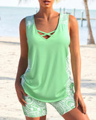 Women's Swimwear Set with Adjustable Straps and Quick-Dry Fabric