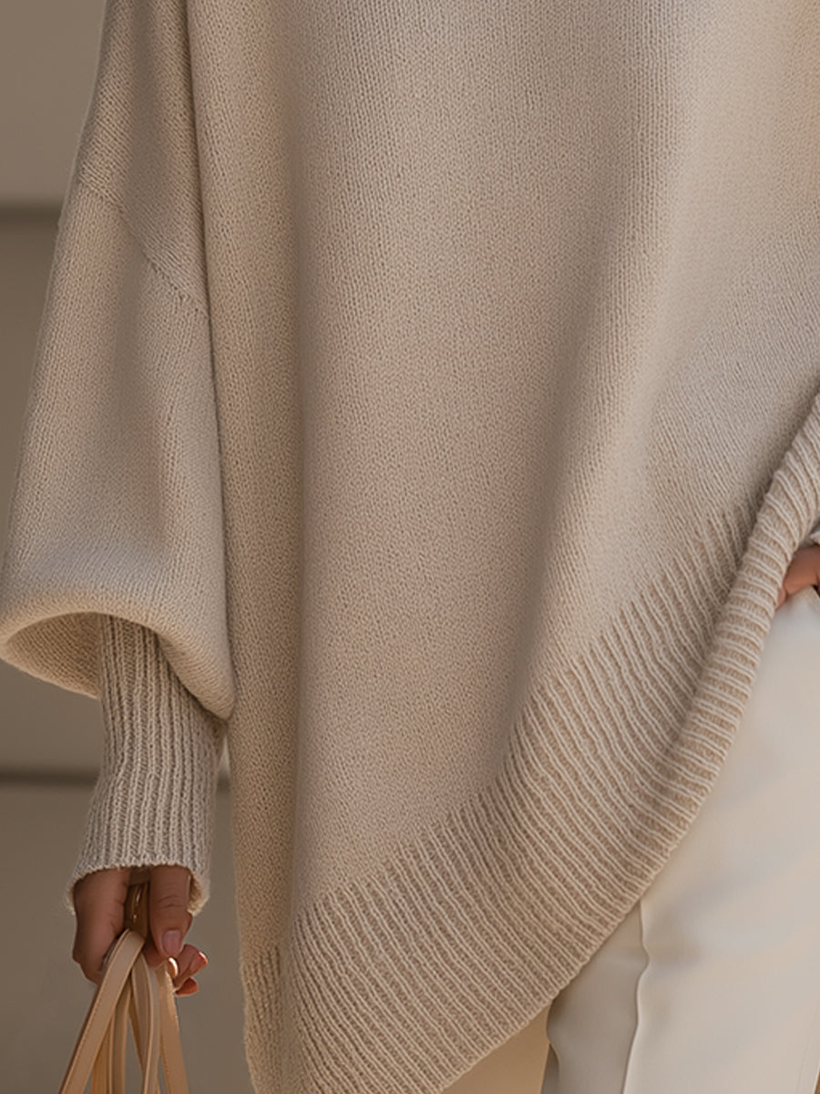 Damenbluse | Oversized Pocho-Stil