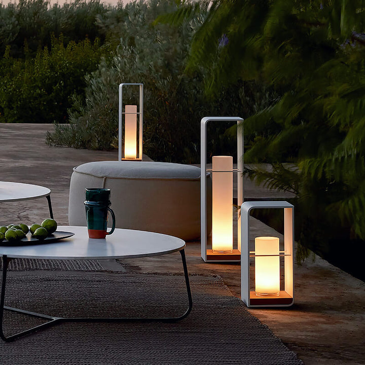 Solar Lantern Rectangular | LED | Remote Control | IP65 Outdoor