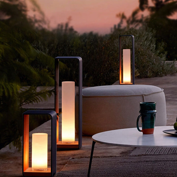 Solar Lantern Rectangular | LED | Remote Control | IP65 Outdoor