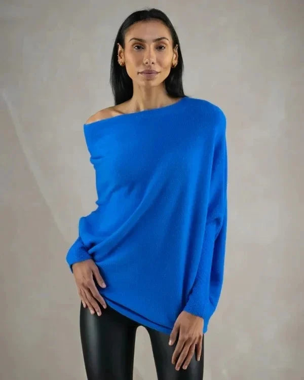 Céline - Pull Drapé Asymétrique