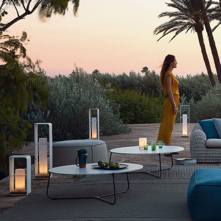 Solar Lantern Rectangular | LED | Remote Control | IP65 Outdoor