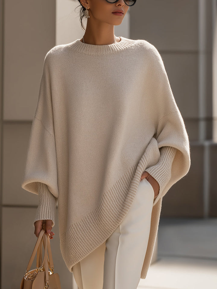 Damenbluse | Oversized Pocho-Stil