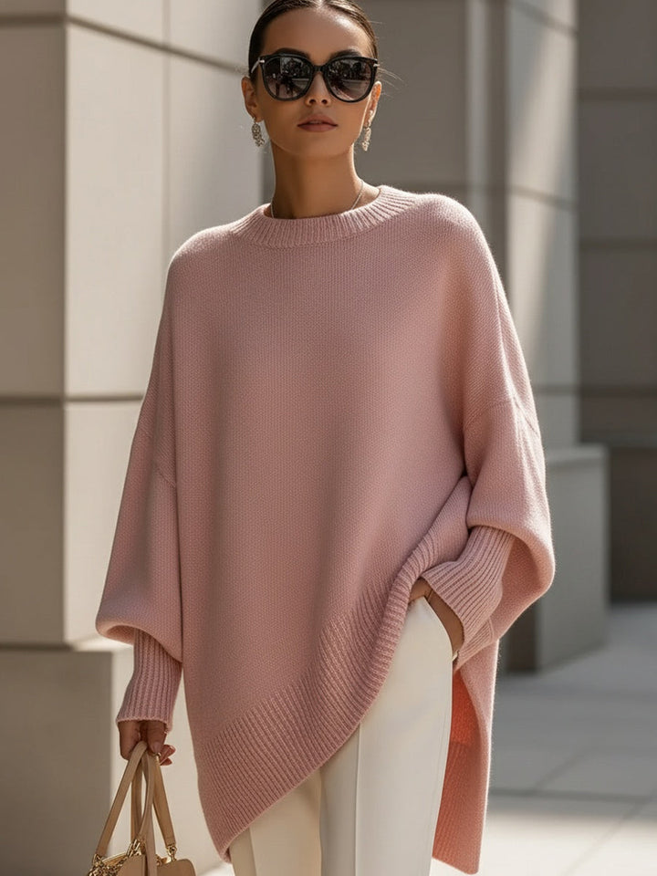 Damenbluse | Oversized Pocho-Stil