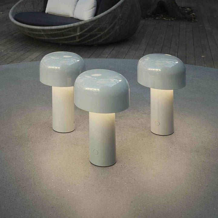 LED Table Lamp | Wireless &amp; Rechargeable | Mushroom Ambient Light
