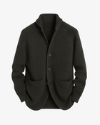 Lawrence | Maßgeschneiderter Strick-Cardigan mit Knopfleiste