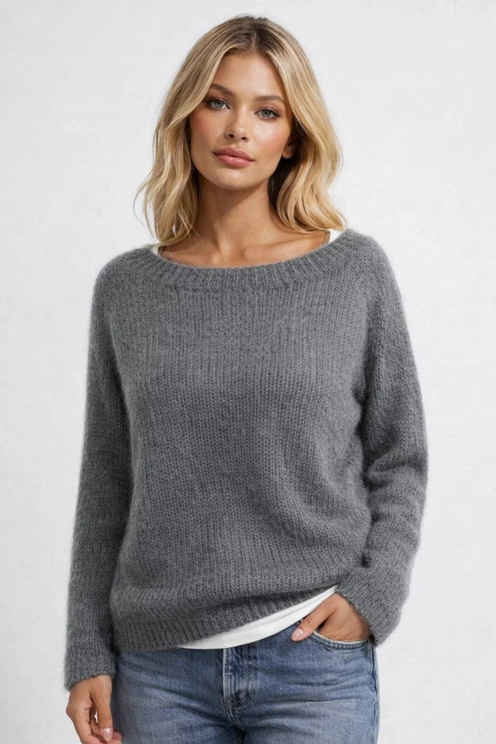 Pullover Damen - Weicher Strick Alltags-Pullover