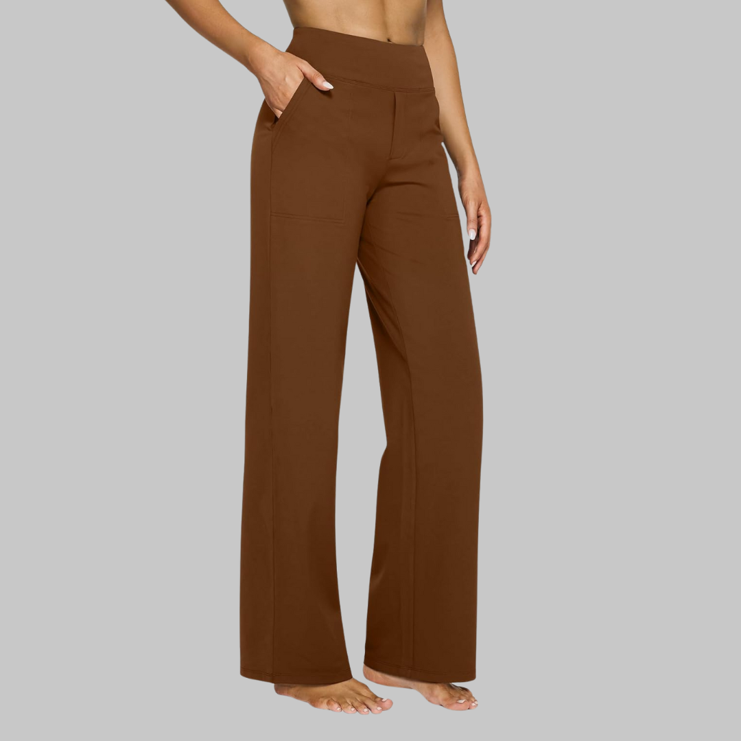 Pantalon Lia Stretch | Pantalon pour femme à la coupe confortable et au tissu stretch doux