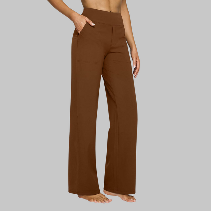 Pantalon Lia Stretch | Pantalon pour femme à la coupe confortable et au tissu stretch doux