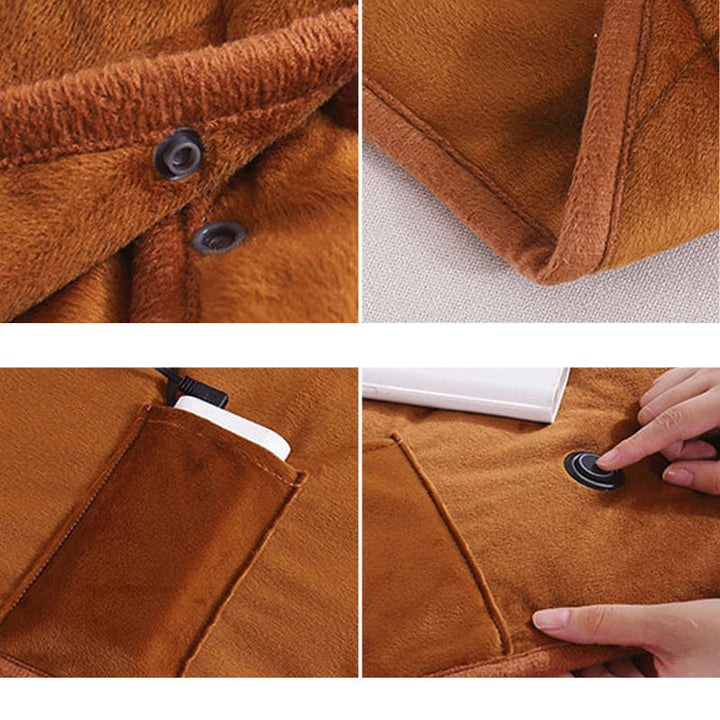 Sandsberg | USB Heated Blanket | Quick Heating, Soft Portable Design