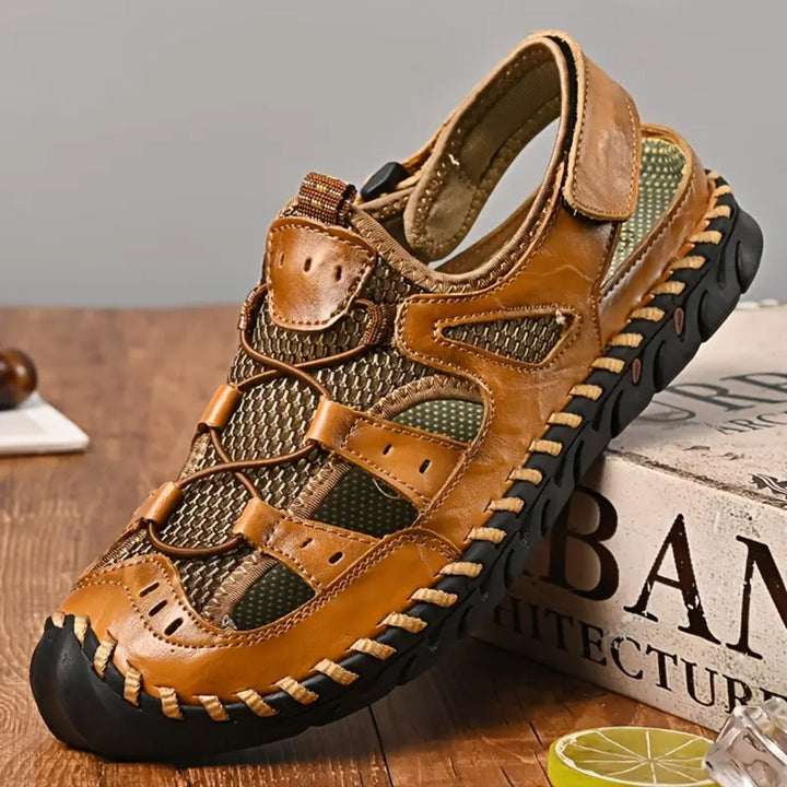 Orthopädische Sportsandalen Wasserdicht - Bequeme Wandersandalen mit Geschlossenem Zeh