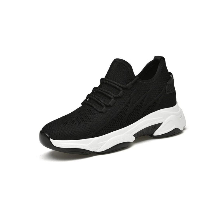 Diskrete erhöhende Herrensneaker mit Stil - MaxLift Boost