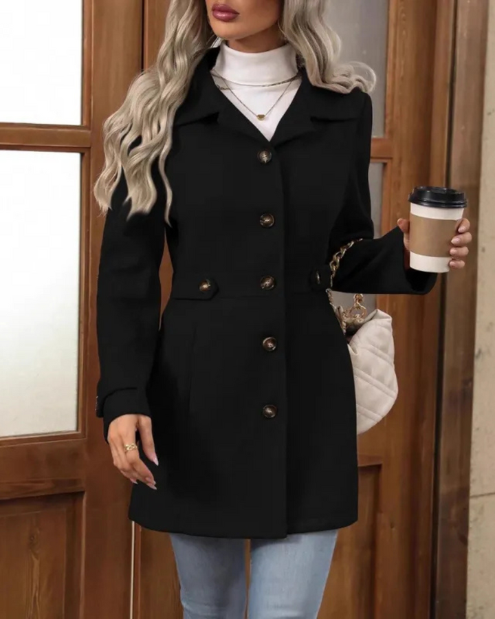 Elena | Eleganter Taillierter Mantel