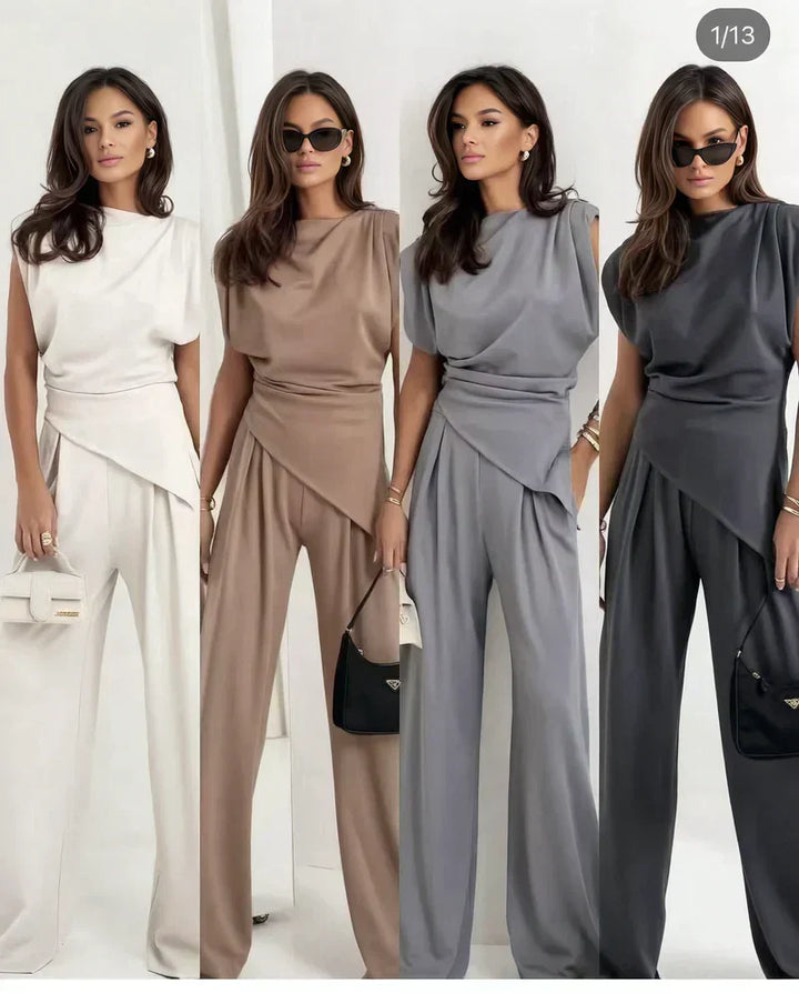 Damen Zweiteiliges Set mit vielseitigem Design und pflegeleichter Handhabung