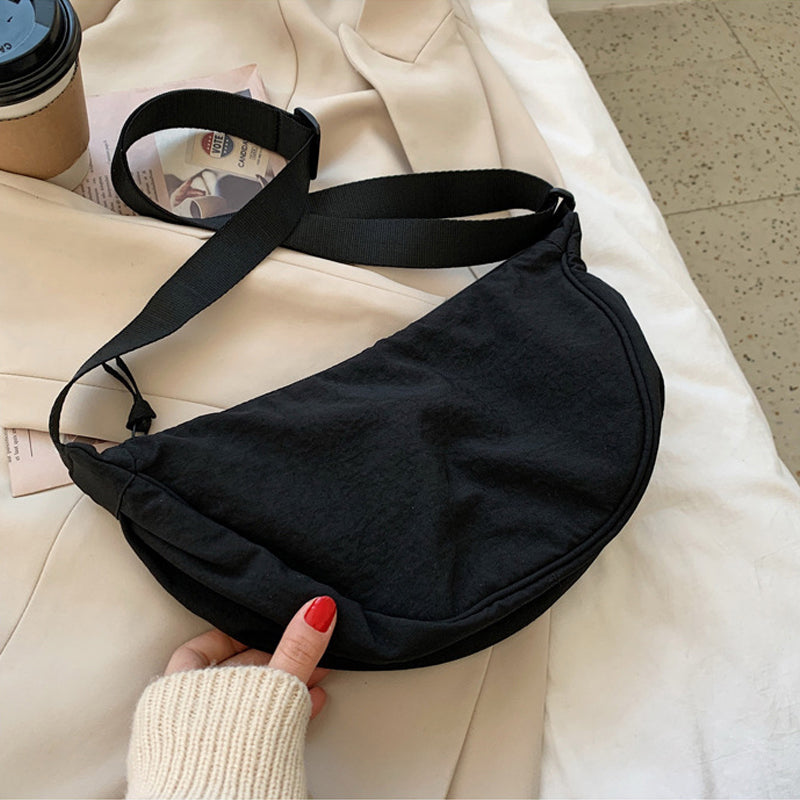 Damen Halbe Mond Schultertasche | Latoya