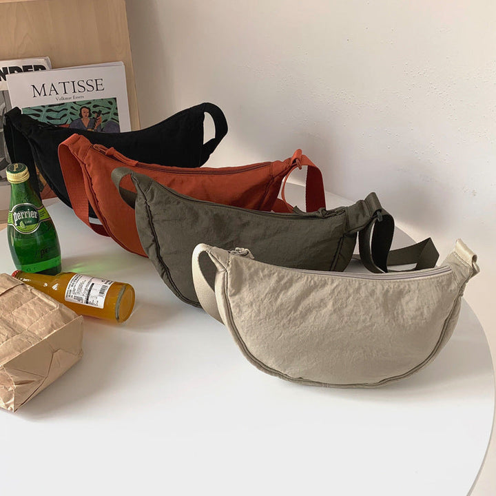 Damen Halbe Mond Schultertasche | Latoya