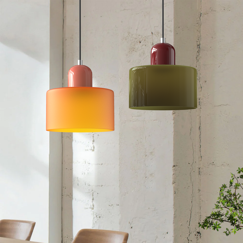 Pendant Light | Bauhaus Style | Glass | Timeless &amp; Elegant