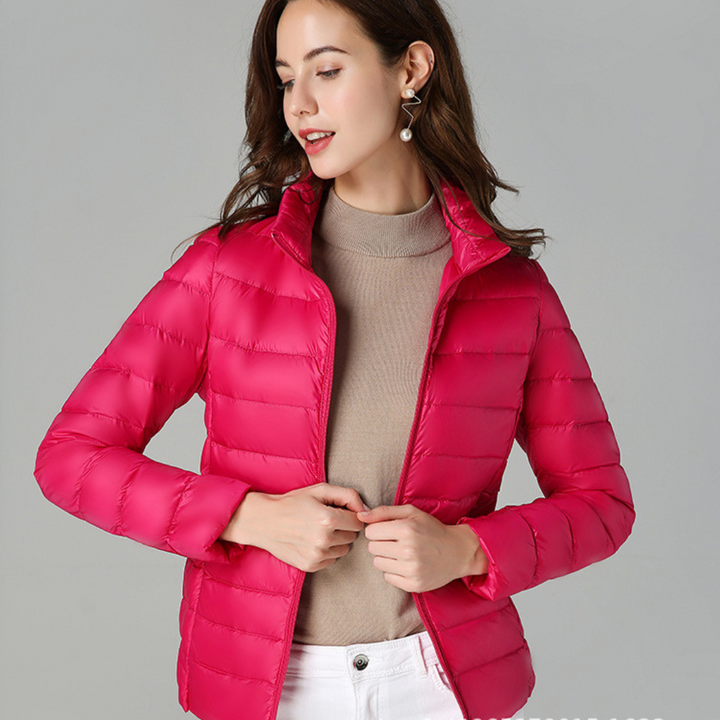 Damen Packable Daunenjacke – Ultra-Leichte Pufferjacke
