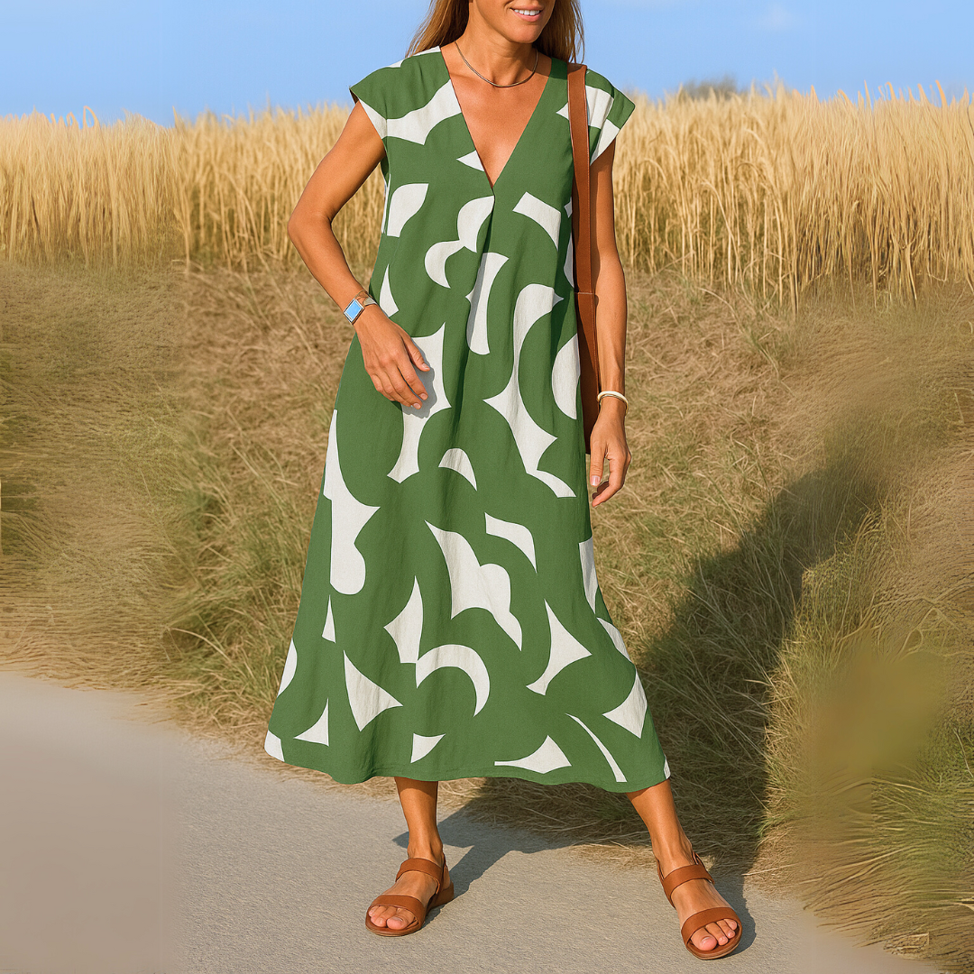 Valérie | V-loops summer dress