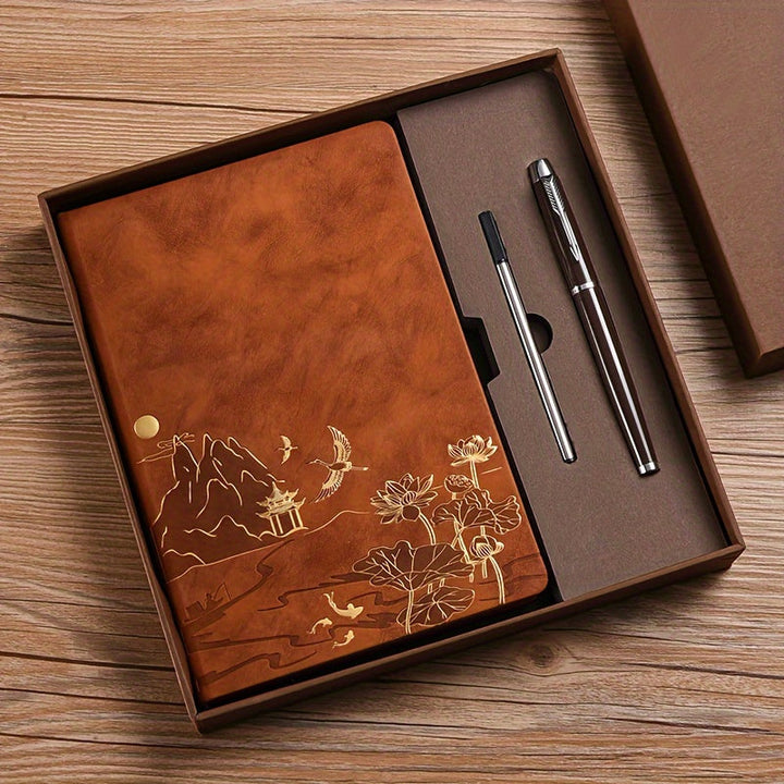 AuroraScript Notebook Set – Elegant Writing with Changing Shine