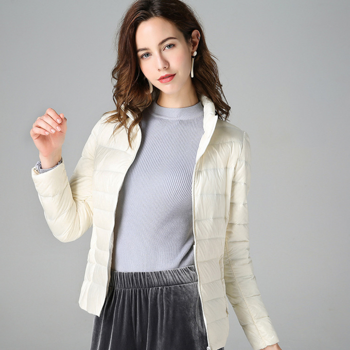 Damen Packable Daunenjacke – Ultra-Leichte Pufferjacke