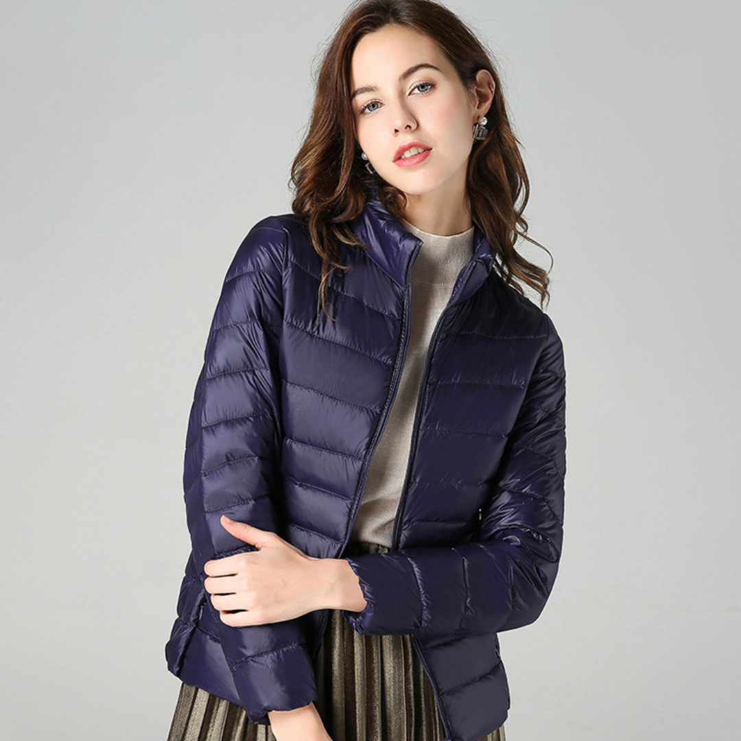Damen Packable Daunenjacke – Ultra-Leichte Pufferjacke