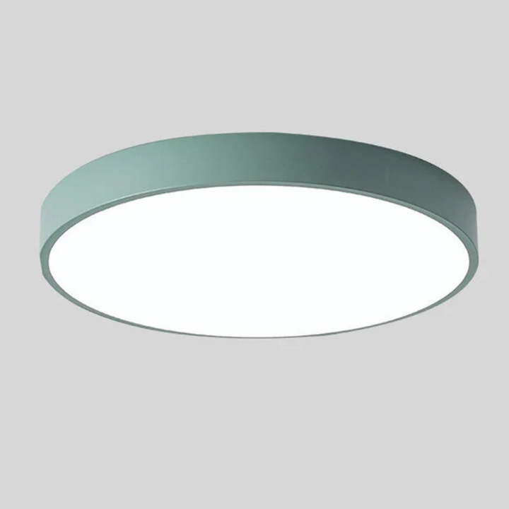 LED Ceiling Lamp with Scandinavian Design in Wood &amp; Acrylic