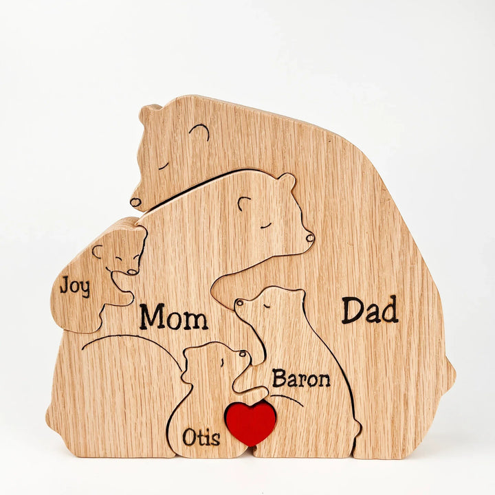Hugging Bear Family