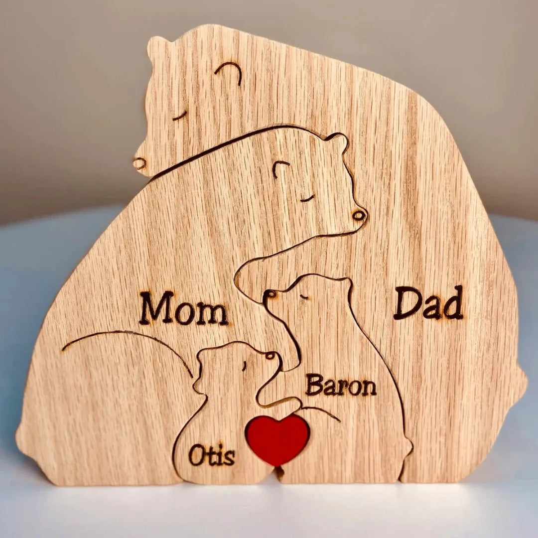 Hugging Bear Family