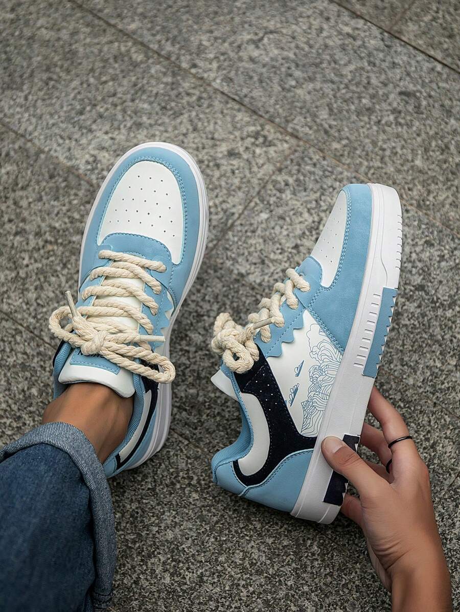 Beige Herren Sneaker mit Print – sportlich, bequem und perfekt für jeden Tag