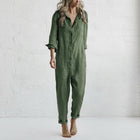 Elvinae Leinen Overall
