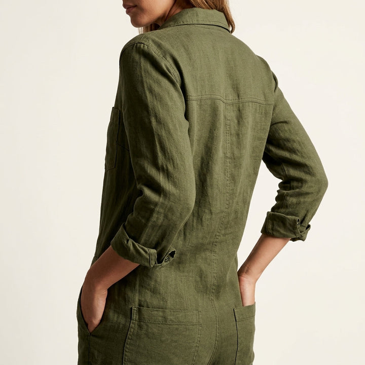 Elvinae Leinen Overall