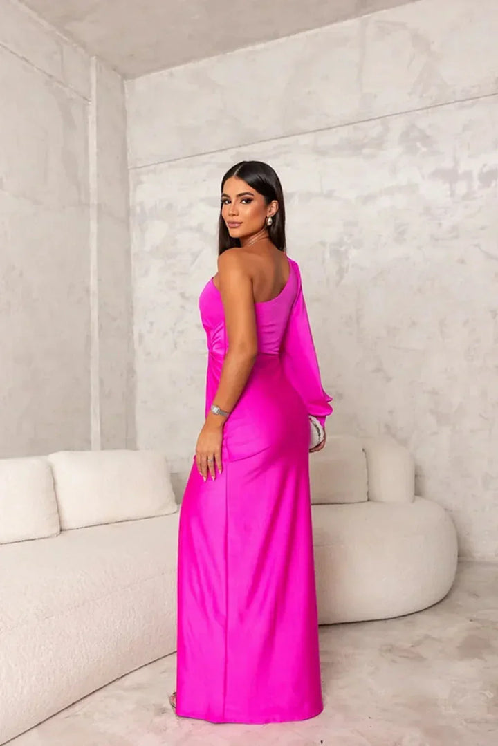 Odette - Elegantes Maxi-Kleid mit Schlitz für Damen