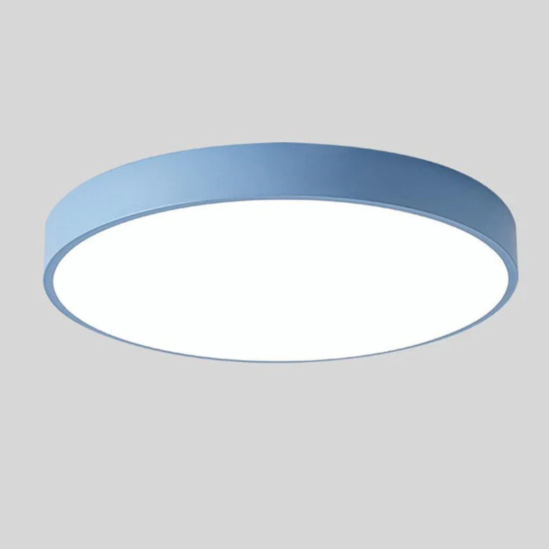 LED Ceiling Lamp with Scandinavian Design in Wood &amp; Acrylic