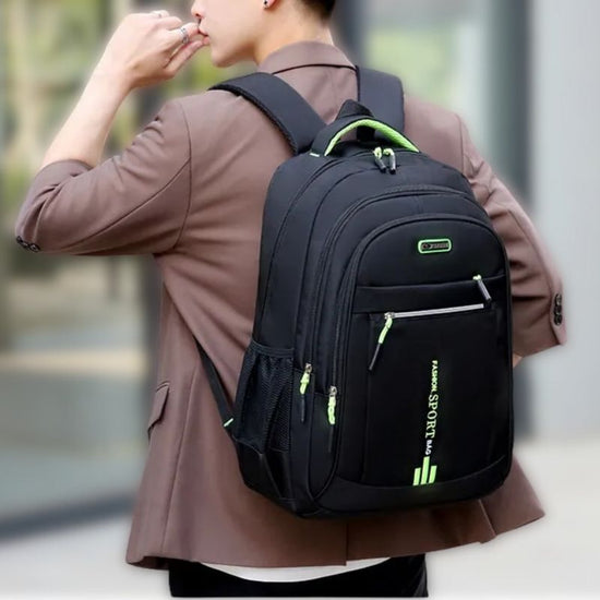 James | Wasserdichter Oxford-Rucksack mit mehreren Fächern