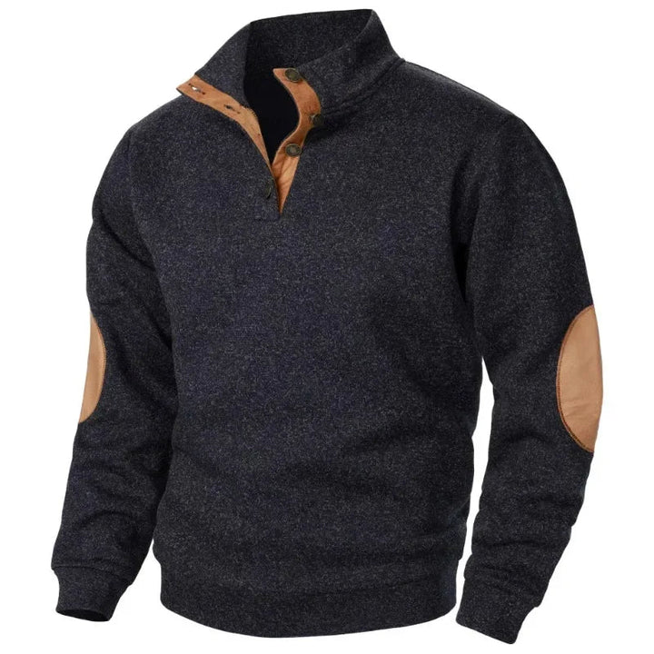 Chandail à col en V pour homme, idéal pour le plein air et les loisirs