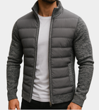 Rad | Jacke mit Steppfront und Strickärmeln