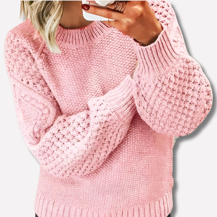 Eleganter warmer Pullover für Damen