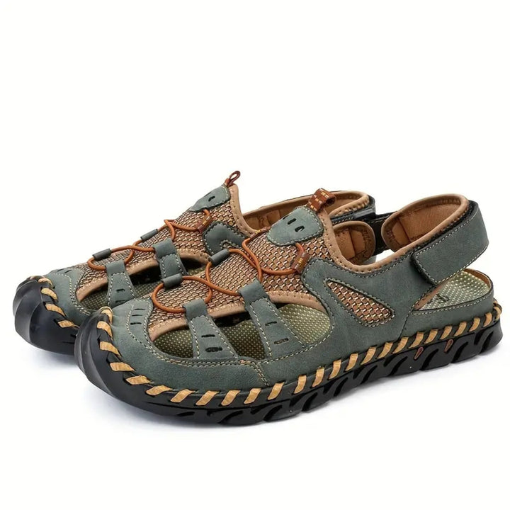 Orthopädische Sportsandalen Wasserdicht - Bequeme Wandersandalen mit Geschlossenem Zeh