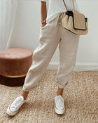Helga | Stylish Casual Linen Trousers