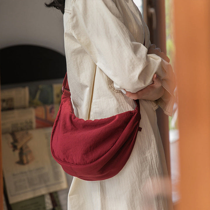 Damen Halbe Mond Schultertasche | Latoya