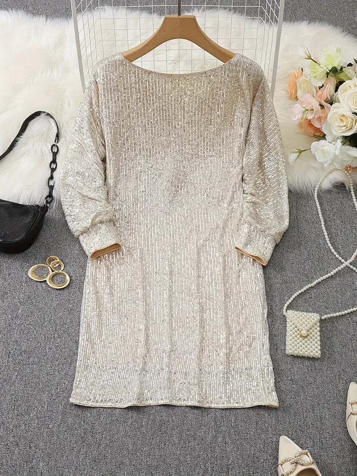 Damen Cocktailkleid | Pailletten