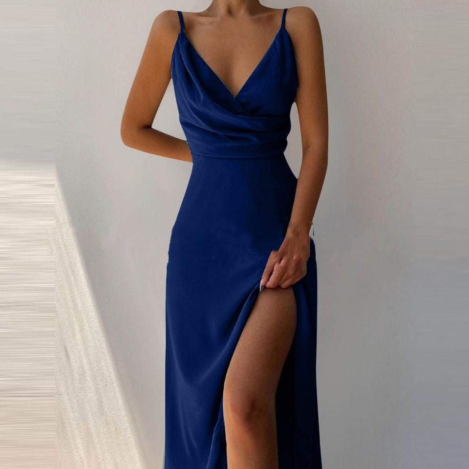 SIRENA – Luxe Print Slip Dress