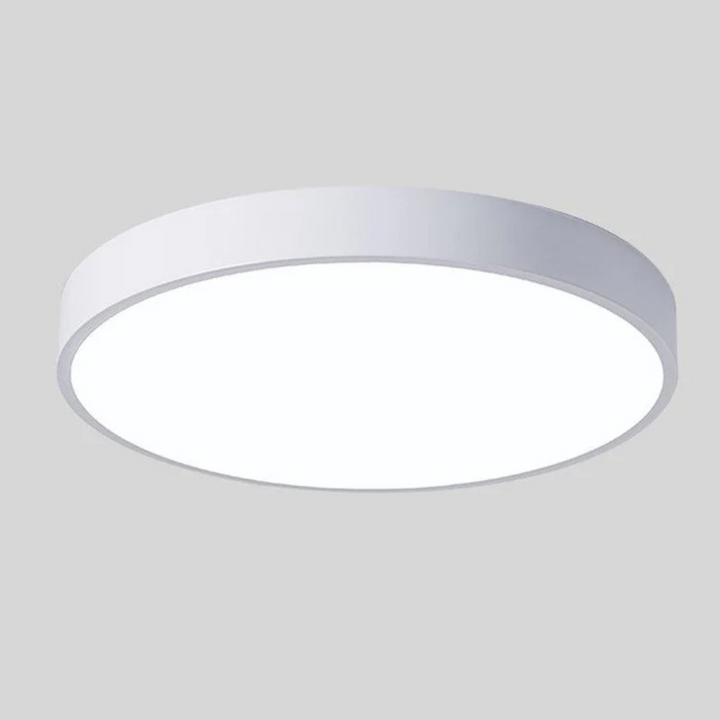 LED Ceiling Lamp with Scandinavian Design in Wood &amp; Acrylic