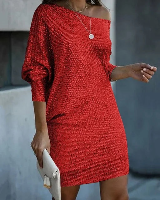 Damen Cocktailkleid | Pailletten