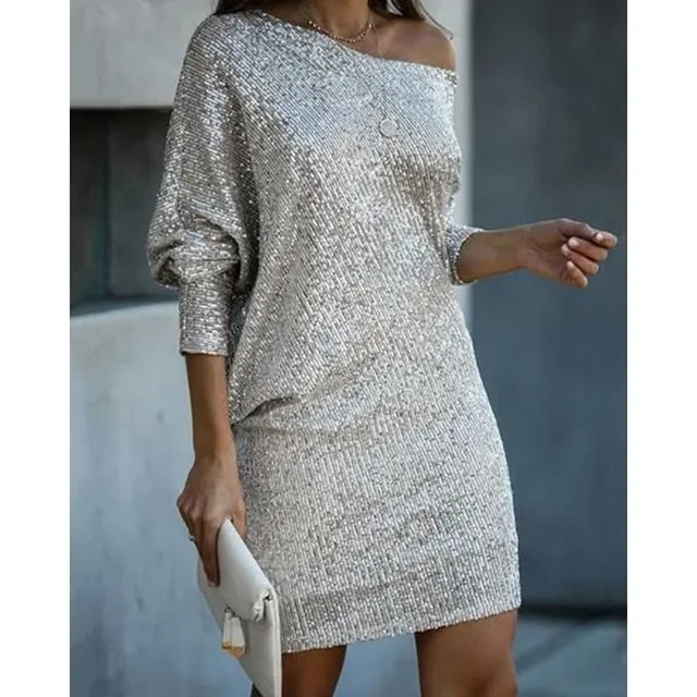 Damen Cocktailkleid | Pailletten