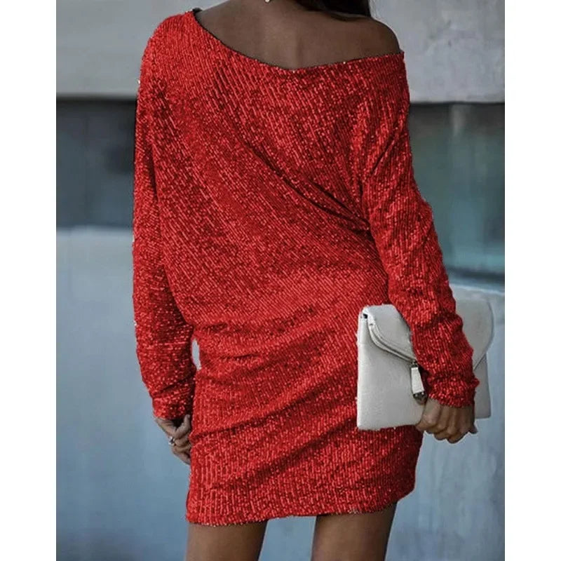 Damen Cocktailkleid | Pailletten