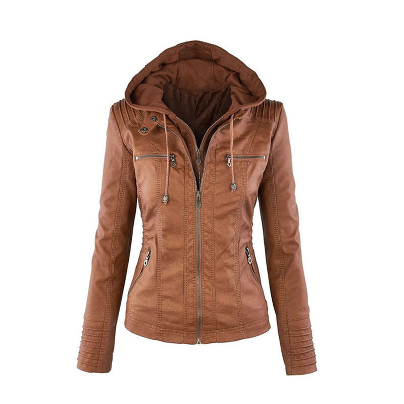 Evi – Leder Sommerjacke für Damen