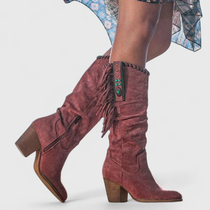 Damen Stützende Stiefel mit Knöchelschutz und Stabiler Sohle