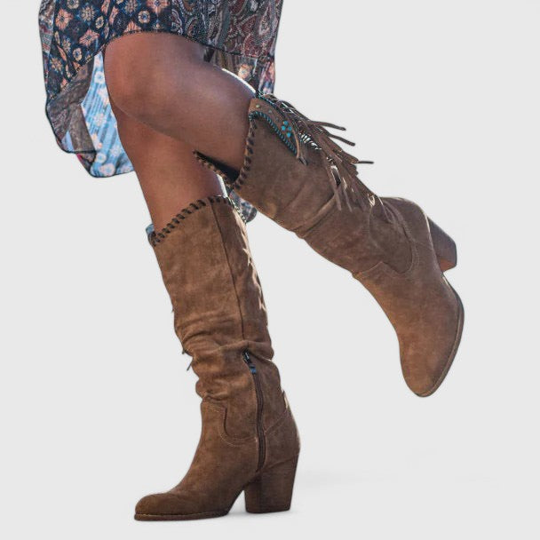 Damen Stützende Stiefel mit Knöchelschutz und Stabiler Sohle
